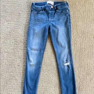 Abercrombie girls ripped jeans size 11-12